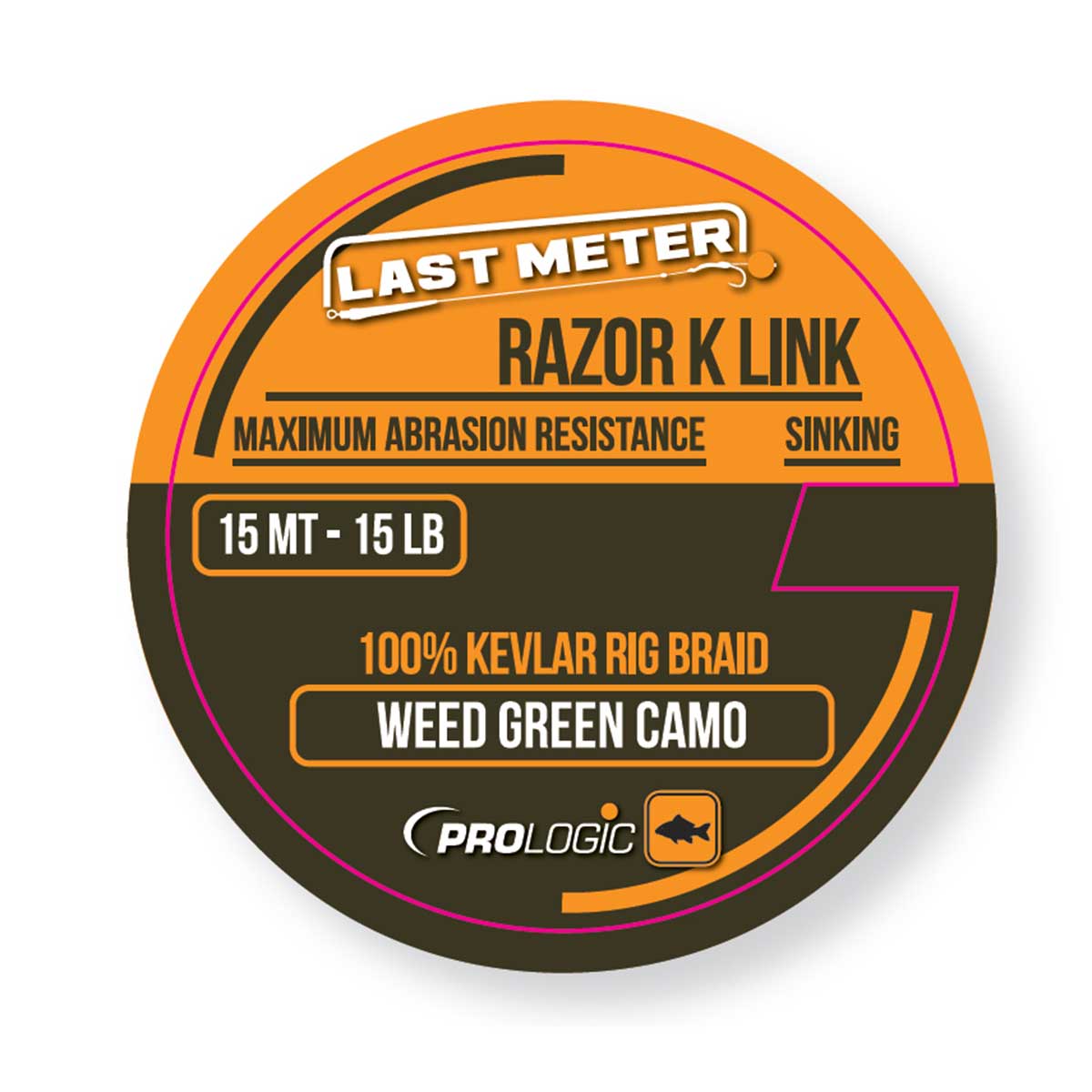 Prologic Razor K Link 15m - Festes Waschbecken