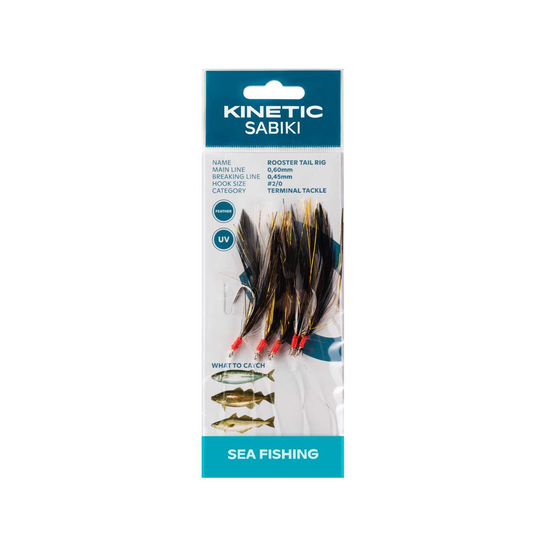 Kinetic Sabiki Rooster Tail Vorderschaft