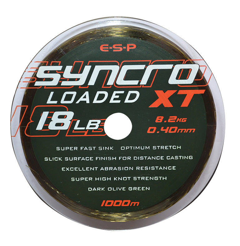 ESP Syncro XT Loaded 1000m Dunkelolivgrün