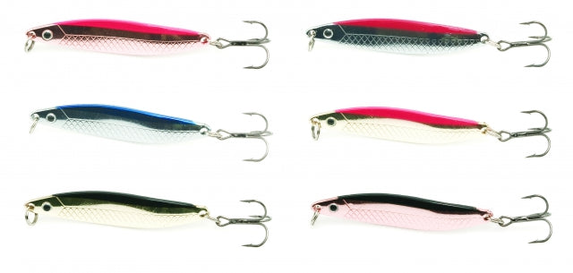 Meerforellen-/Lachs-Sortiment mit 6 Stück à 24 g, sortiert