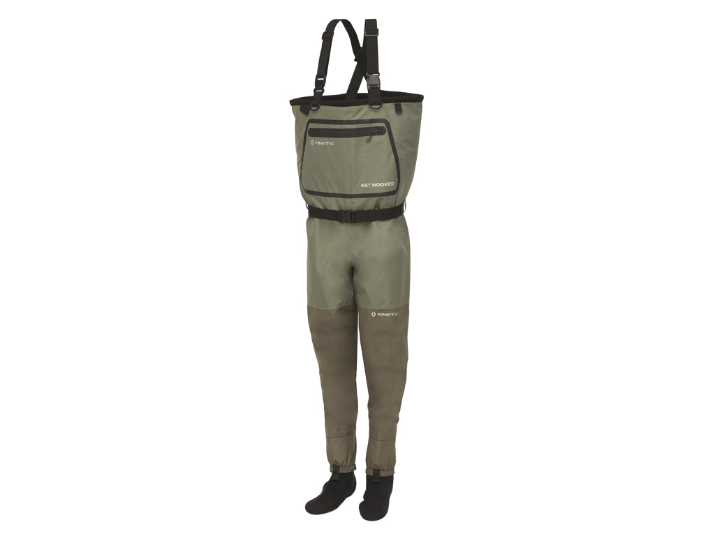 Kinetic Drygaiter II Brustwathose, Dusty Olive