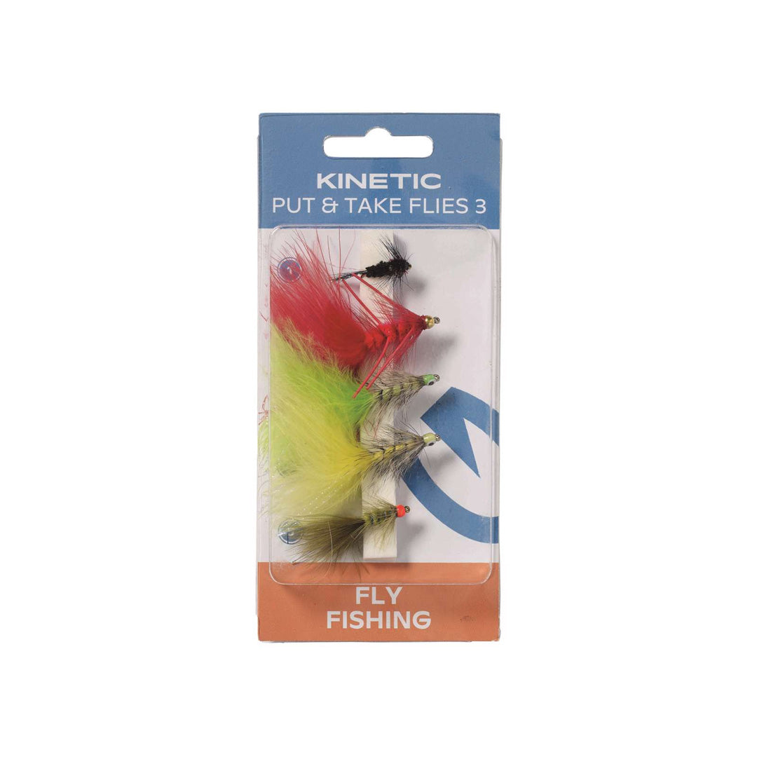Kinetic Put & Take Fliegen 3 - 5 Stück