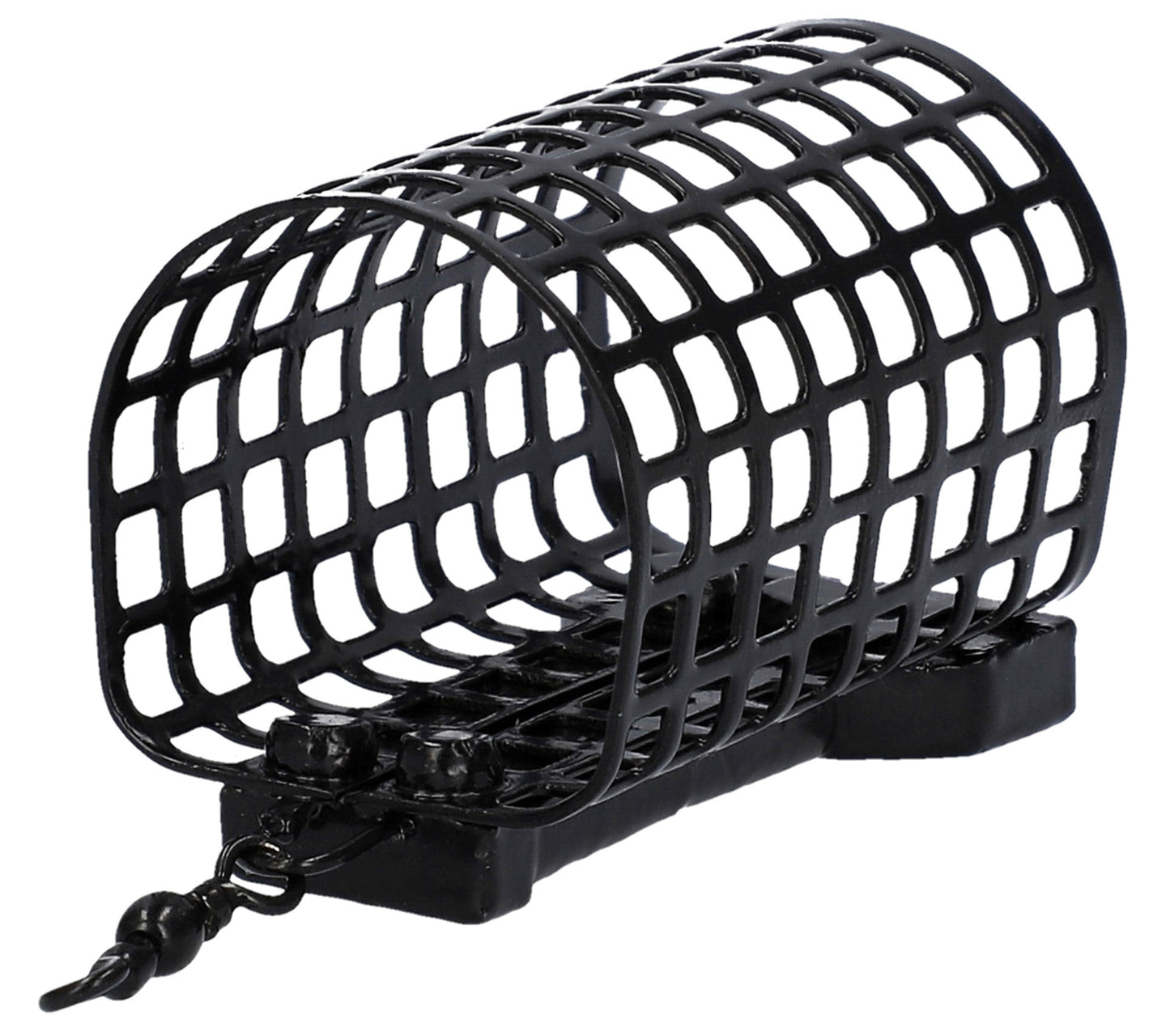 Mikado Classic Futtertrog, schwarz, flach, für fließendes Wasser