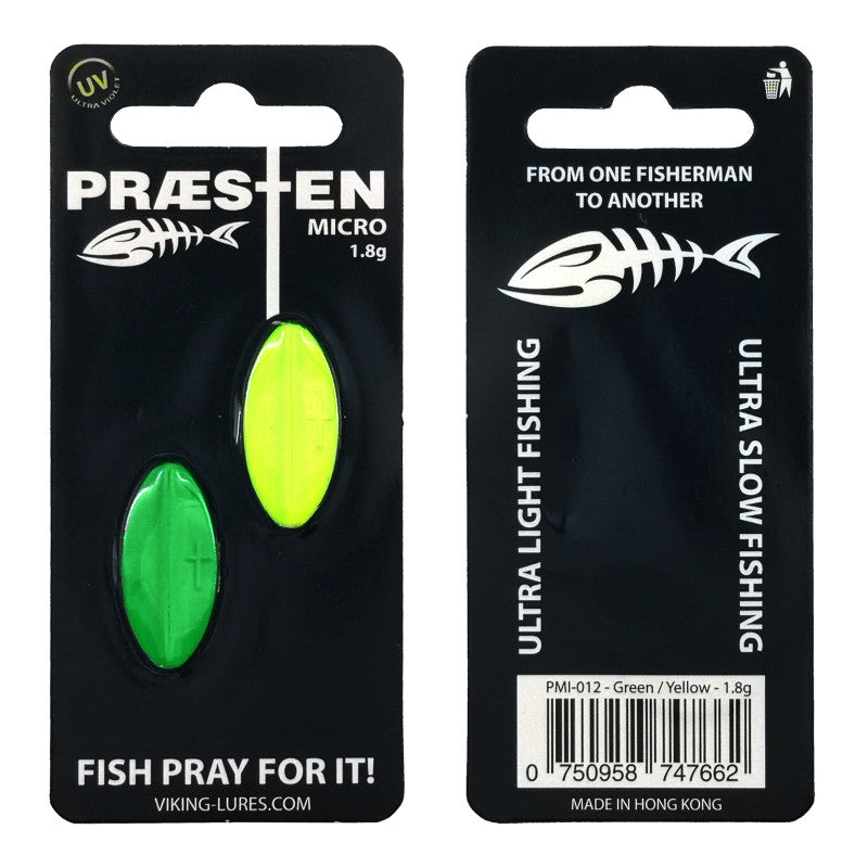 Priest Micro 1,8g Runner (2er-Pack).