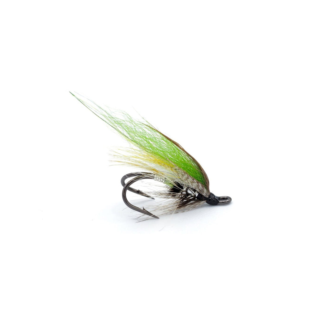 Unique Flies Silbergraue Variante Doppel #6 2er-Pack