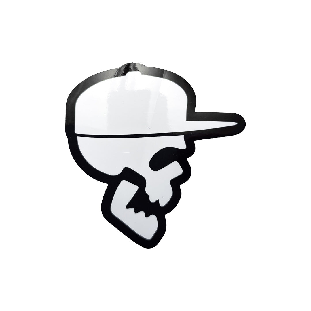 Totenkopf-Aufkleber