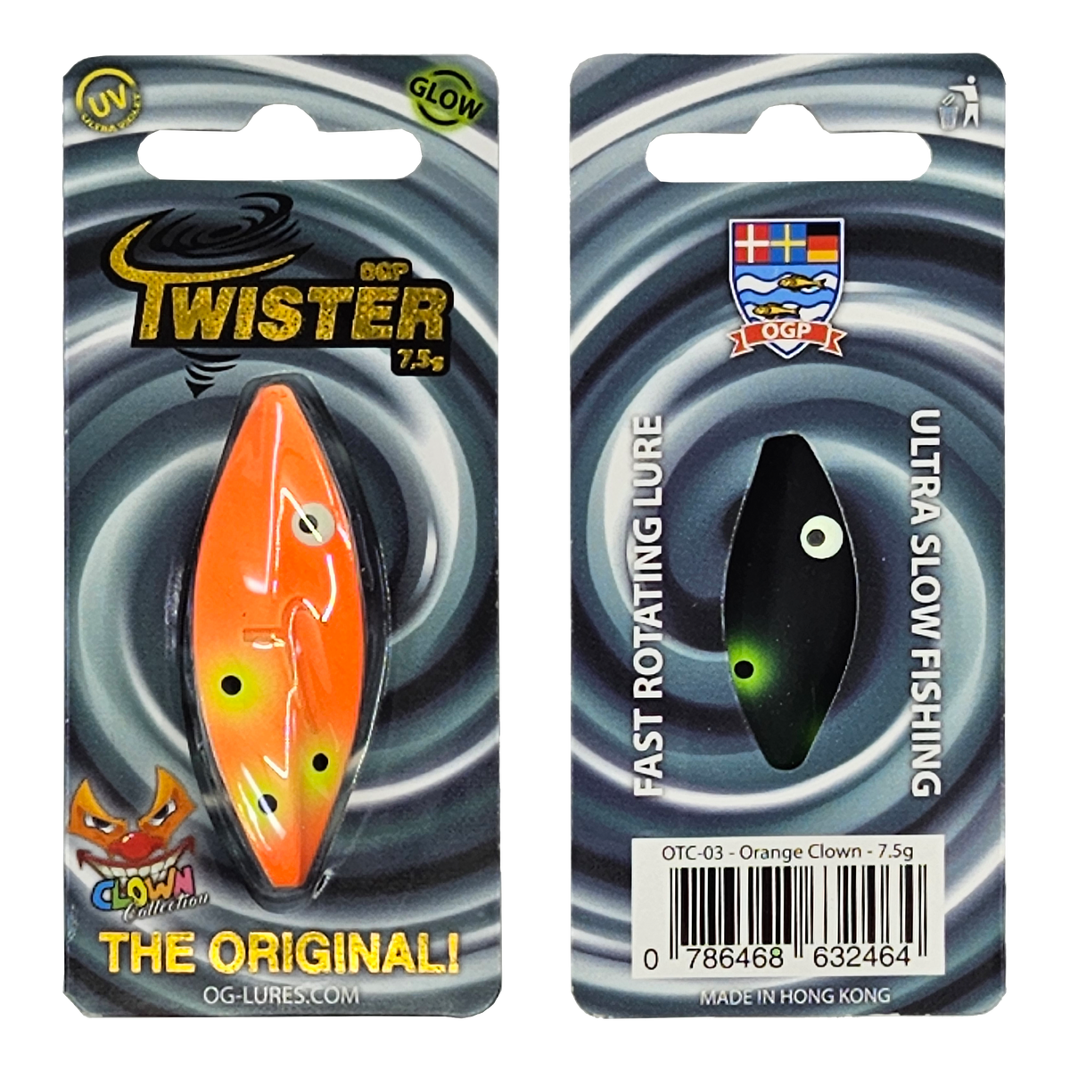 OGP Twister 7,5 g – Clown-Kollektion