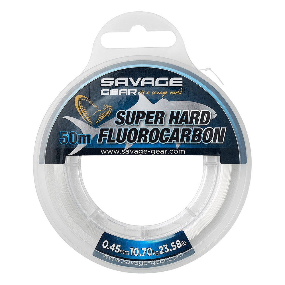 Savage Gear Super Hard Fluorocarbon Klar