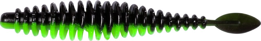 Quantum Magic Forellen-T-Worm P-Tail 1,5 g 6,5 cm 6 Stück Chili/Käse
