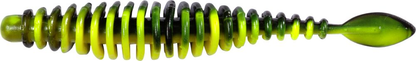 Quantum Magic Forellen-T-Worm P-Tail 1,5 g 6,5 cm 6 Stück Chili/Käse