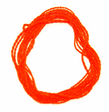 Handgeflochtene Fliegenschnur HiViz 6' Orange