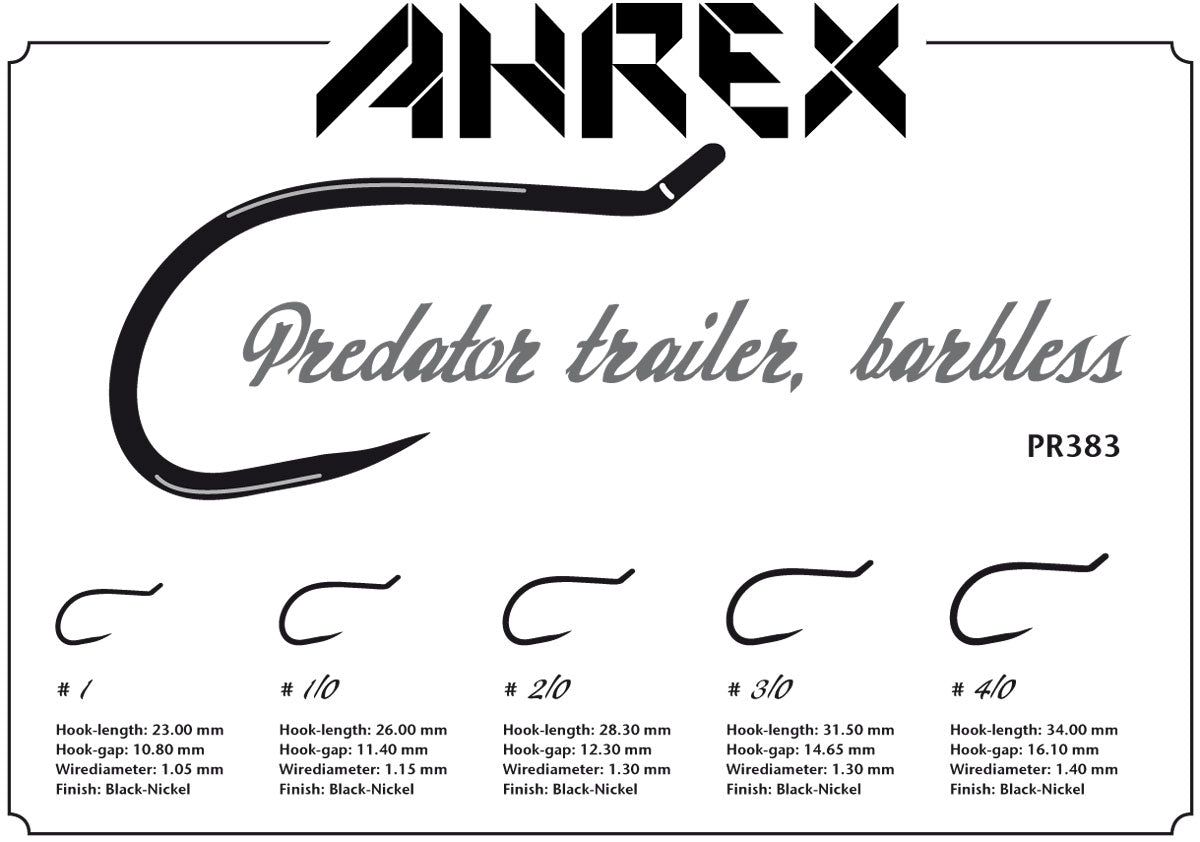 Ahrex PR383 Anhängerhaken ohne Widerhaken
