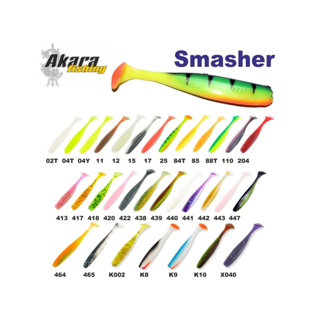 Akara Smasher 12,5 cm 3 Stück.