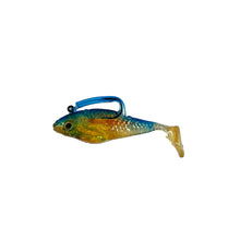 Kleiner blauer/roter Jig 6 cm