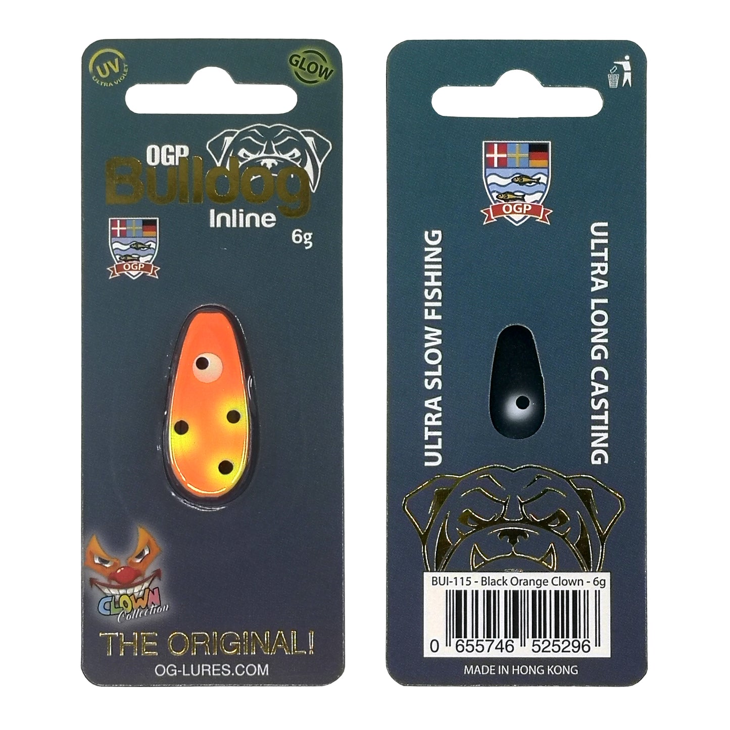 OGP Bulldog Inline 6g, Durchlauf