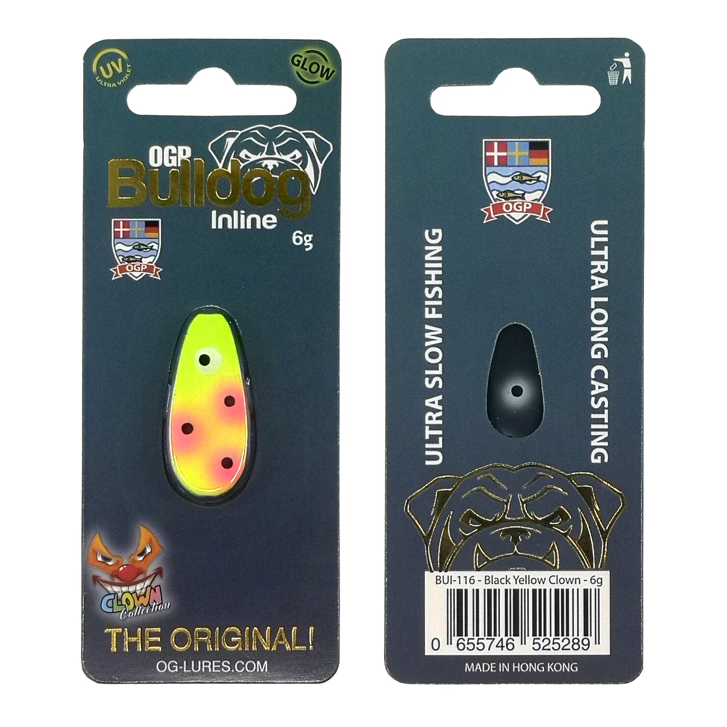 OGP Bulldog Inline 6g, Durchlauf