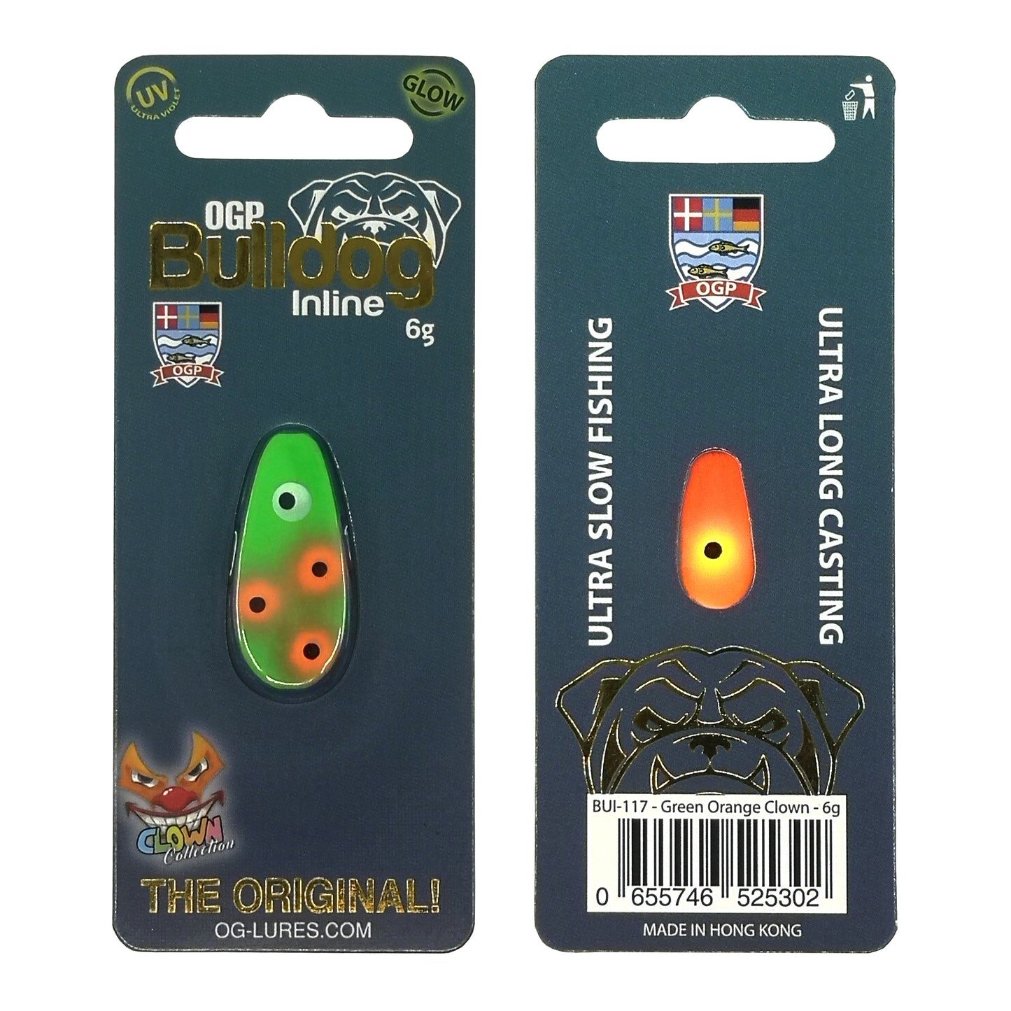 OGP Bulldog Inline 6g, Durchlauf