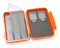 C&F Design Medium 2-reihiges WP-Tube-Fliegenkoffer mit 3 Kompensatoren – Orange