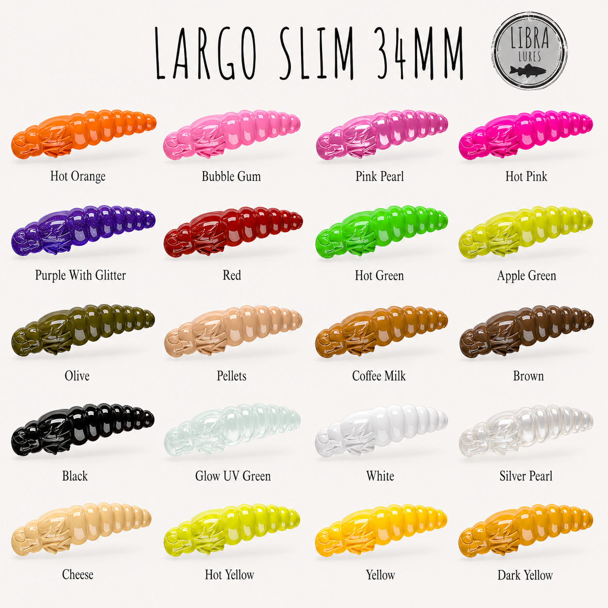 Libra Lures Largo Slim - 34mm