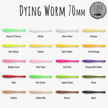 Libra Lures Dying Worm - 70mm