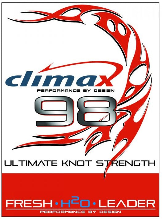Climax 98 Lachsvorfach mit Fronthaken, 15 Fuß/4,50 m, 2 Stück