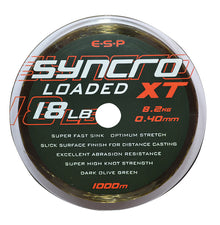 ESP Syncro XT Loaded 1000m Dunkelolivgrün