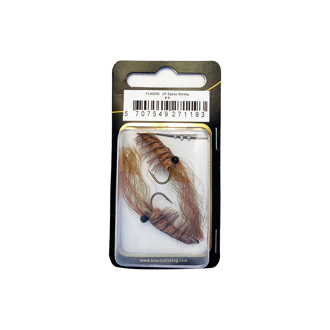 Unique Flies Epoxy Shrimp #6 2er-Pack