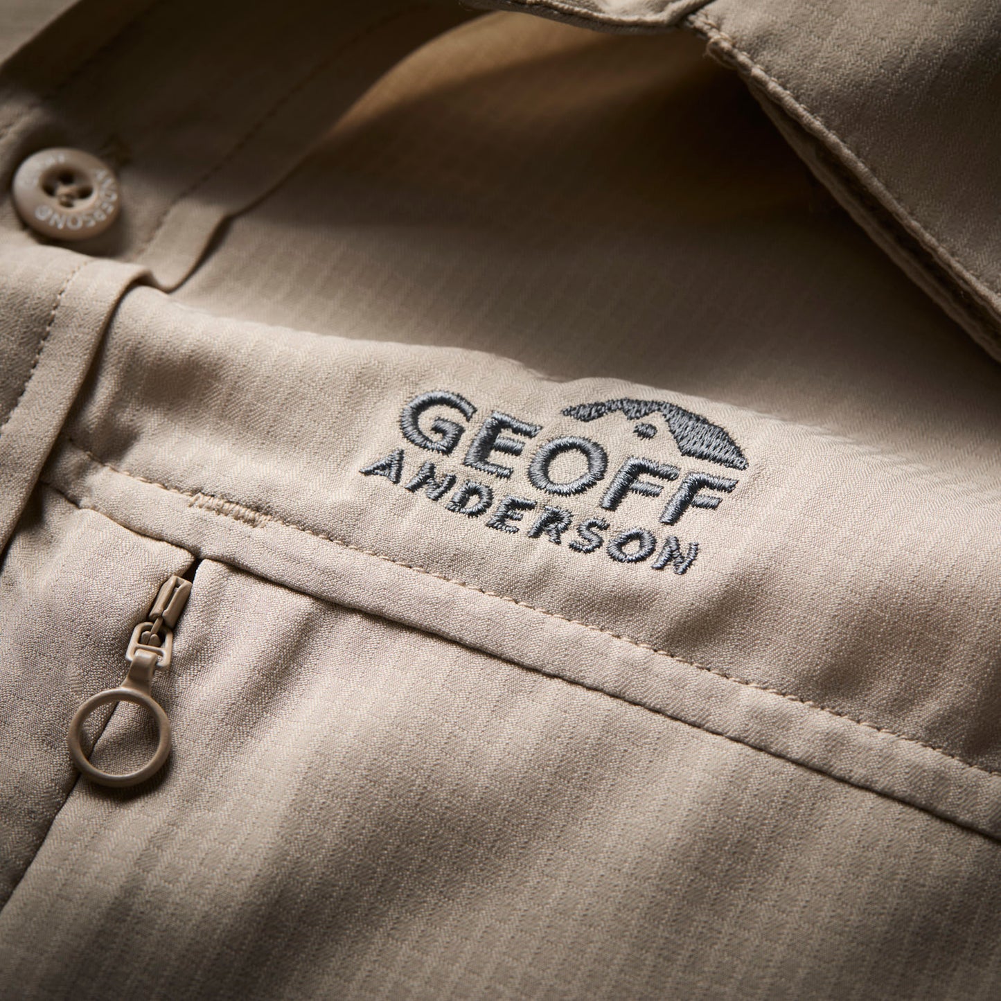 Ezmar-Light-Kortaermet-Khaki-Geoff-Anderson-Closeup-3.jpg