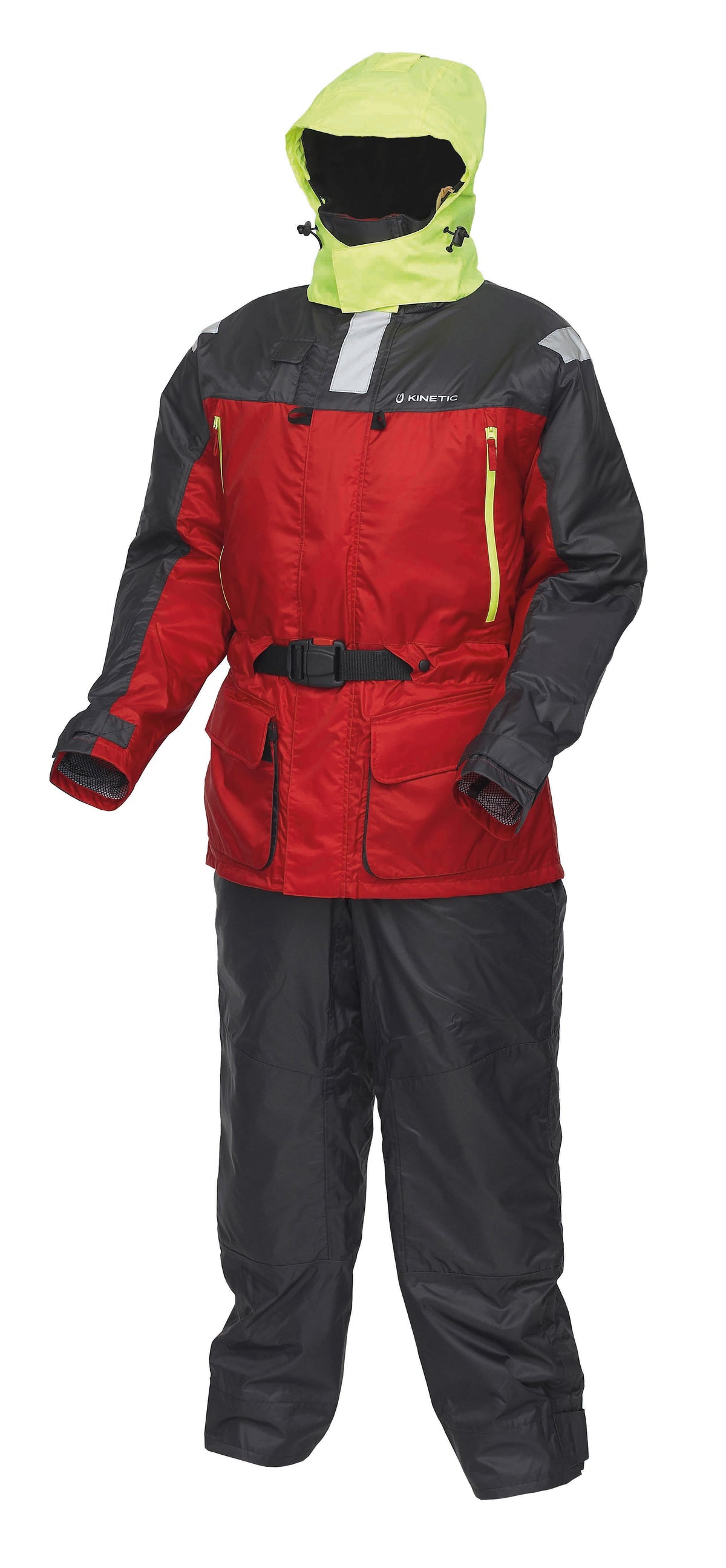 Kinetic Guardian Neoprenanzug 2-teilig Rot/Stormy