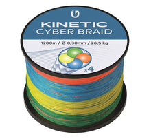 Kinetic 4 Braid 1200m Mehrfarbig