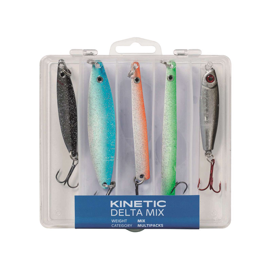 Kinetic Delta Mix 5 Stück Coast Blink