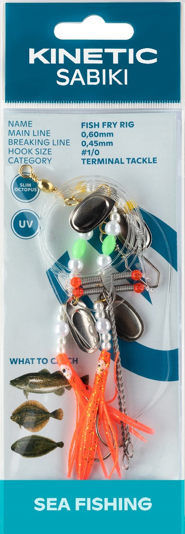 Kinetic Sabiki Fischfrikadelle #1/0