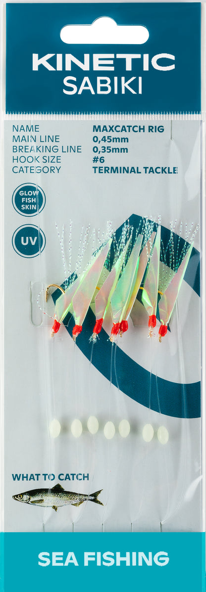 Kinetic Sabiki MaxCatch Rig #6