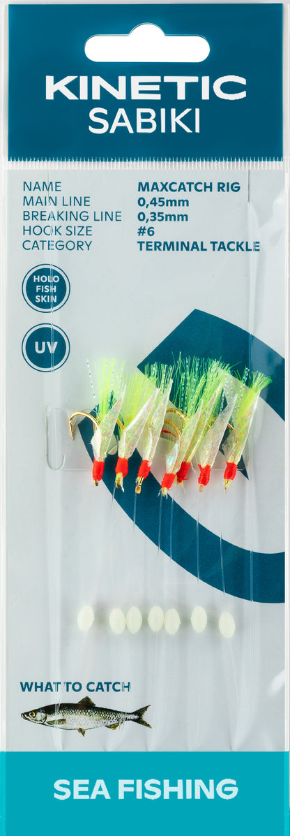 Kinetic Sabiki MaxCatch Rig #6