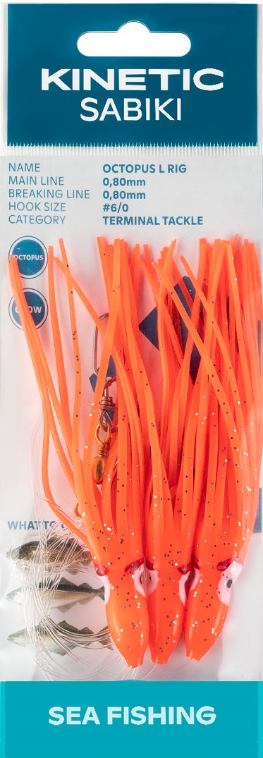 Kinetic Sabiki Octopus Rig Groß