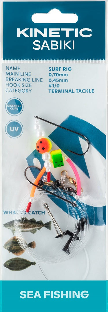Kinetic Sabiki Surf Rig #1/0
