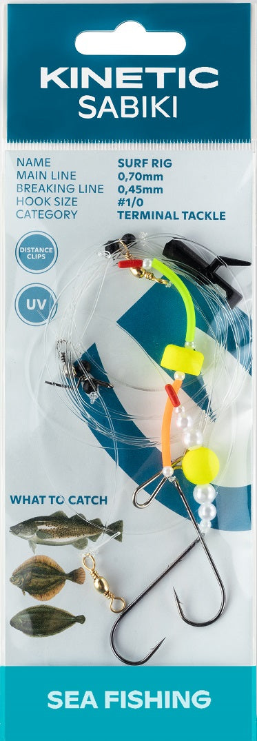 Kinetic Sabiki Surf Rig #1/0