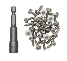 Kinetic Spike Kit Edelstahl 30 Stück.