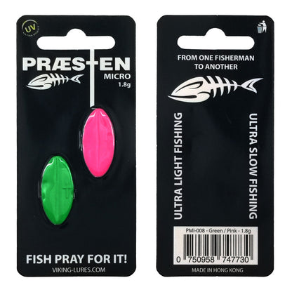 Priest Micro 1,8g Runner (2er-Pack).