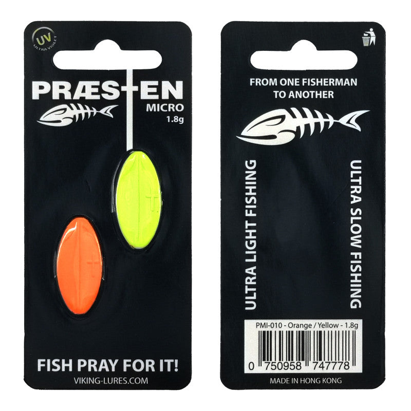 Priest Micro 1,8g Runner (2er-Pack).