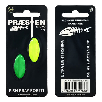 Priest Micro 1,8g Runner (2er-Pack).