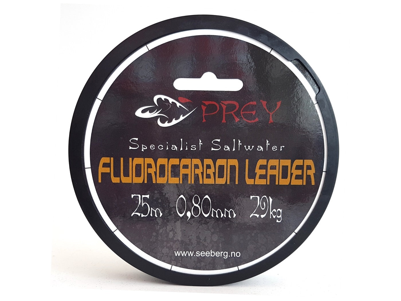 Lawson Prey Fluorocarbon Leader 25m Vorfach für Meeresangeln.