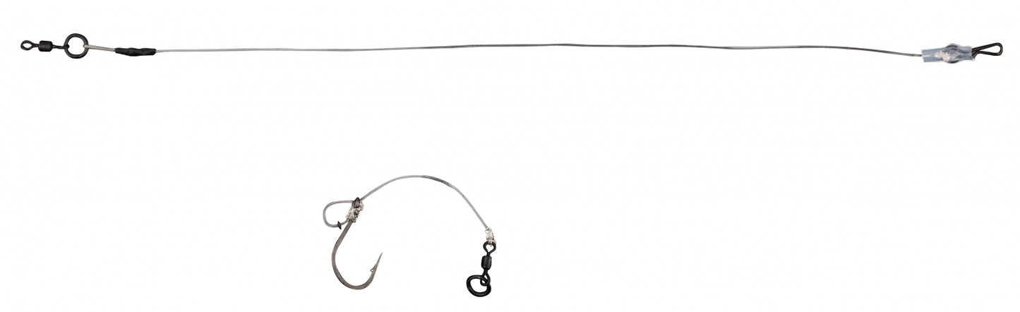 Prologic Chod Scharnier-Piercing, steif, Standardgröße 4 cm, ohne Widerhaken, 3 Stück