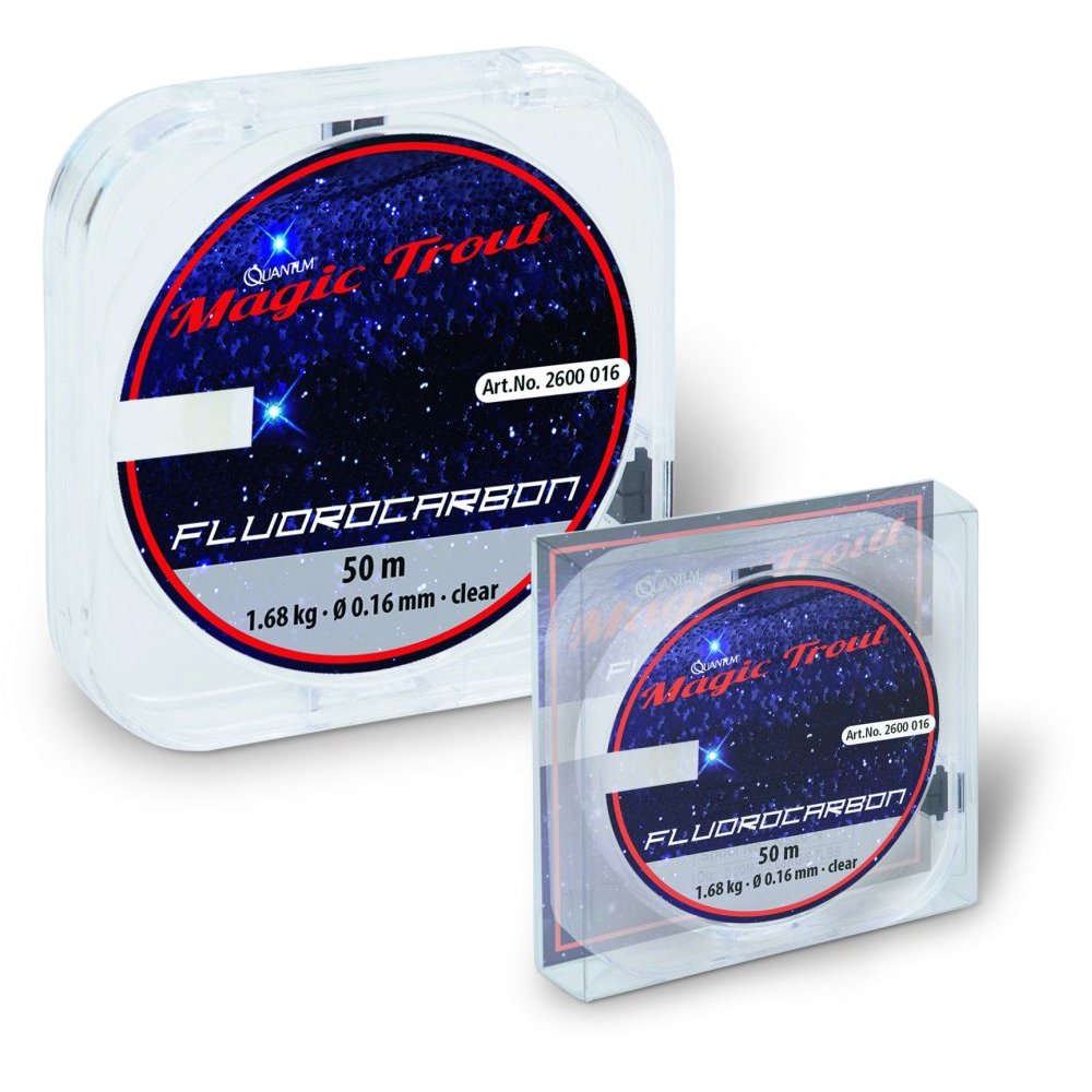 Quantum Magic Forellen-Fluorocarbon 50 m Klar