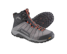 SIMMS Flyweight Boot Stahlgrau - Gummisohle.