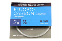Tiemco Akron Fluorocarbon-Schnur 9 Fuß