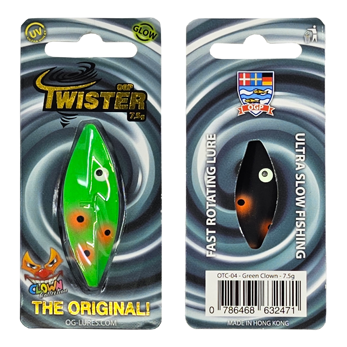 OGP Twister 7,5 g – Clown-Kollektion