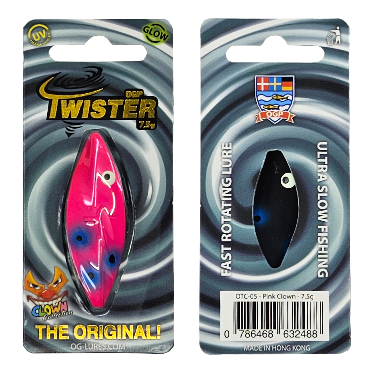 OGP Twister 7,5 g – Clown-Kollektion