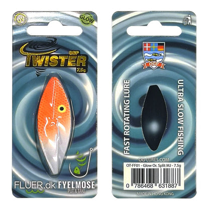 OGP Twister 7,5 g FLUER.DK CUSTOM COLORS