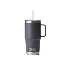 YETI Rambler Strohbecher 739ml Anthrazit